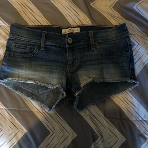 Hollister jean shorts